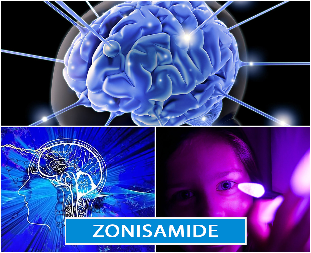 what does zonisamide do to the brain